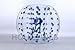 HolleywebTM Blue Bubble Soccer Ball Dia 5' (1.5m) Human Inflatable Bumper Bubble Balls