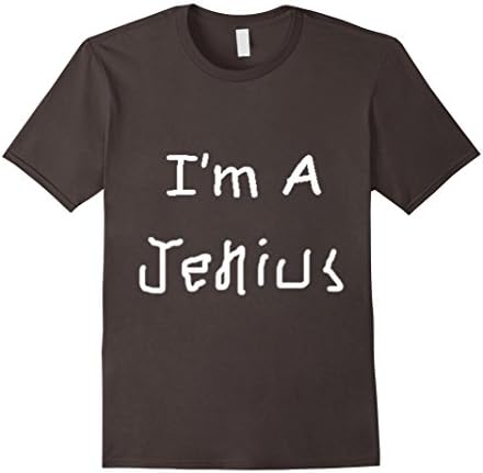 Men's I'm a Jenius (Genius) funny shirt Medium Asphalt