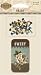 Kimberly Poloson by Fiskars Old Fashioned Flowers Package of 40 Brads with Decorative Storage Tin