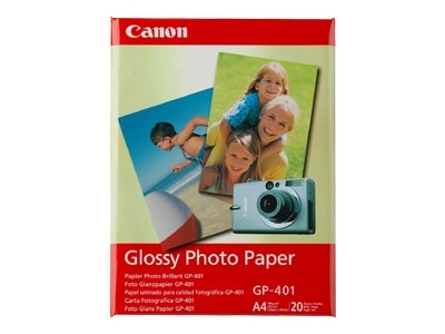 Buy Canon GP 401 - Glossy photo paper - A4 (210 x 297 mm) - 190 g/m2 - 20 sheet(s) online at Discounted New and Used prices. Delivered to your door with Off-The-Bookshelf.