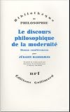 Le discours philosophique de la modernité