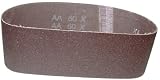 Magnate K4X36S12 4 x 36 Sanding Belt - 120 Grit; X Weight; 5 Belts/Pkg; Resin Bond Cloth Backings