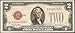 1928 G Jefferson Two Dollar Bill