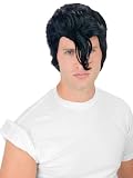 Stay Golden Wig Black Rockabilly Greaser Wig 1950