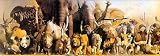 Wild Animal Panoramic 1000 Piece Puzzle