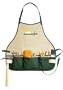 Custom LeatherCraft 210   14 Pocket Double Row Bib Apron