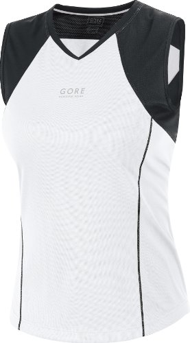 GORE RUNNING WEAR Damen Singlet SUNLIGHT 2, white/black, 40, 0_0199 Preisvergleich