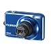 Fujifilm FinePix L55 Digital Camera - Blue (12MP, 3x Optical Zoom) 2.4 inch LCD Screen