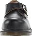 Dr. Martens Unisex Joey Monk Shoe Black Fine Haircell Loafer UK 8 (US Men's 9, Women's 10) Medium