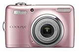 Nikon Coolpix L23 Digitalkamera (10 Megapixel, 5-fach opt. Zoom, 6,7 cm (2,7 Zoll) Display, bildstabilisiert) pink