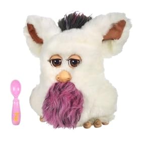 Furby (White Body with Burgundy belly)