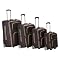 Rockland 4 Piece Luggage Set - Brown