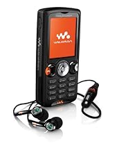 Sony Ericsson W810I Unlocked Cell Phone with 2 MP Camera, MP3/Video Player, Memory Stick Pro Duo Slot--International Version with Warranty (Black)