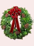 Deluxe Noble Fir Holiday Wreath 26