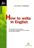 How to write in English