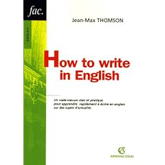 How to write in English