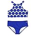 SwimZip UPF 50+ Little Girl Halter (2 Piece) | 18-24 Month/Blue