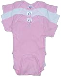 Gerber 3-Pack Fancy Short Sleeve Onesies (Up to Size 24mo)
