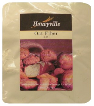 Oat Fiber - 4 Pound Can by Honeyville Grain