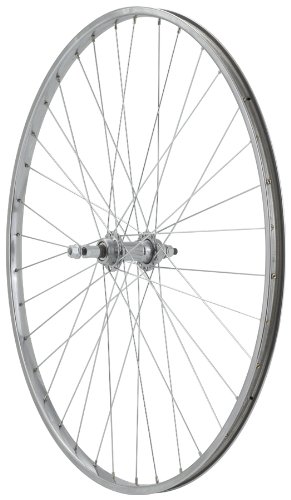 Avenir 36H Steel 27 Inch x 1-1/4 Inch 5-7spd Freewheel Silver Wheel (Rear)
