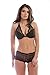 Womens Black Over The TOP LACE Push UP Bra and BOY Short Set Sexy Lingerie Set