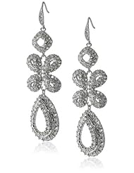 Carolee Linked Teardrop Earrings