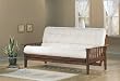 Oak Finish Futon