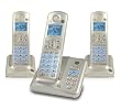 GE DECT 6.0 Three Handset Caller ID Speakerphone with Digital Answering system, Pearl White (28522AE3)