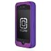 Incipio IPH-679 iPhone 4/4S Stowaway Credit Card Hard Shell Case with Silicone Core - 1-Pack - Retail Packaging - Deep Purple/Purple Incipio IPH-679 iPhone 4/4S Stowaway Credit Card Hard Shell Case with Silicone Core - 1-Pack - Retail Packaging - Deep Purple/Purple