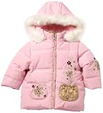Amy Byer Girls 2-6x Bubble Jacket W/Corduroy Detail