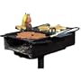 Bbq Guys Campground Bbq Charcoal Grill On Post - C2-36 B2