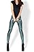 Belife Women's Mermaid Fish Scale Printing Full Length Leggings
