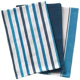 Danica 84-5044 Nautical stripe navy Set of 3 Tea towels 45x70cm