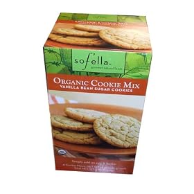 Sofella Gourmet Natural Foods Organic Cookie Mix Vanilla Bean Sugar Cookies