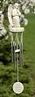Pack of 4 Praying Angel Remembrance Memorial Garden Wind Chimes 18"