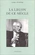 La Le�on de ce si�cle