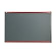 Quartet Prestige Grey Diamond Mesh-Fabric Bulletin Board, 3 x 2 Feet, Mahogany-Finish Frame, One Board per Order (B443M)