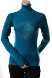 BCBG MAX AZRIA - TO THE MAX by BCBG AQUA SILK/CASHMERE SWEATER TOP NEW S