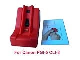 One Chip Resetter for Canon PGI-5 and CLI-8 Ink Cartridges used for Canon PIXMA IP3300, IP3500, IP4200, IP4200R, IP4300, IP4500, IP5100, IP5200, IP5300, IP5200R, IP6600D, IP6600, IP6700, IP6700D, IX4000, IX5000, MP500, MP510, MP520, MP530, MP600, MP530R, MP600R, MP610R, MP800R MP610, MP800, MP810, MP810R, MP830, MP830R, MP950, MP960, MP960R, MP970, MX700, MX700R, MX850, MX850R, PRO9000, PRO9000 Bundle, PRO9000 MarkII inkjet printers