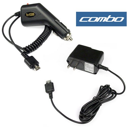 High Quality Rapid Car Charger plus Travel/Home Charger for LG VX8500 VX8600 enV9900 9900 VX9900