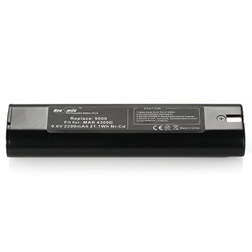 Housmile 9.6V 2200mAh NI-CD Replacement Battery for Makita 6012HD 6012HDW 6092D 6092DW 6093D 6093DW 6094D 6094DW  6095DW 6095DWBE 6096D