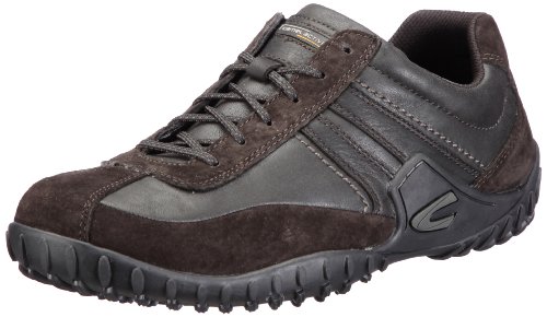 camel active Nebraska 90 281.90.01, Herren Sneaker, Schwarz (black), EU 44 (UK 9.5)