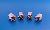 Produkt-Bild: Latest Alfa Romeo Logo Wheel Tyre Valve Dust caps / Ventilkappen Metall f&uuml;r ALFA ROMEO 147, 156, 159, BRERA, GIULIETTA, GT, GTV, MITO, SPIDER NEU