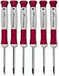 Xcelite XPTX600, 6-Piece Precision Torx Screwdriver Set, ESD Safe