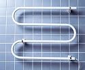 100 Watt White Towel Rail