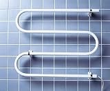 100 Watt White Towel Rail