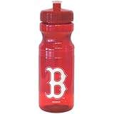 MLB Boston Red Sox Squeeze Water Bottle, 24-Ounce
