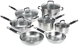 Hoffritz Soft Touch 12-piece Cookware Set