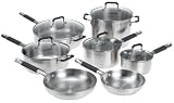 Hoffritz Soft Touch 12-piece Cookware Set