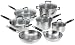 Hoffritz Soft Touch 12-piece Cookware Set